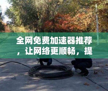 全网免费加速器推荐，让网络更顺畅，提升用户体验