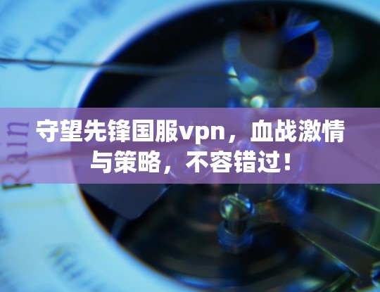 守望先锋国服vpn，血战激情与策略，不容错过！