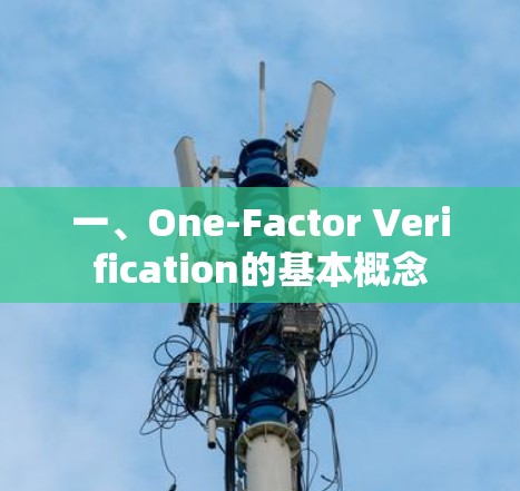 一、One-Factor Verification的基本概念 一、One-Factor Verification的基本概念