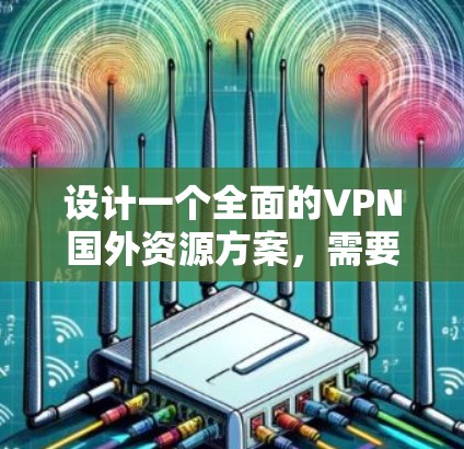 设计一个全面的VPN国外资源方案，需要综合考虑用户使用习惯、数据安全、隐私保护以及国外服务的稳定性。以下是一个分步骤的方案设计