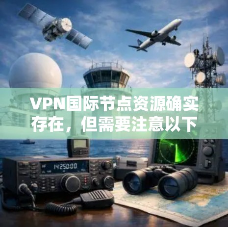 VPN国际节点资源确实存在，但需要注意以下几点