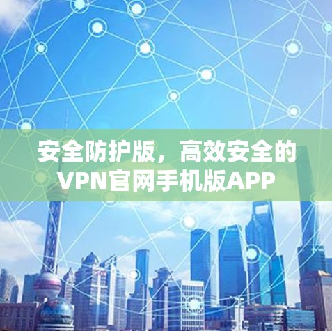 安全防护版，高效安全的VPN官网手机版APP