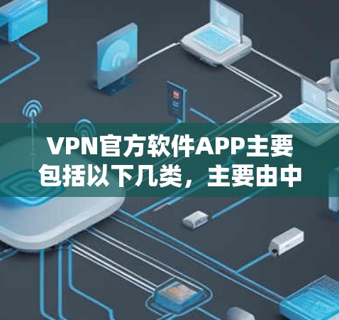 VPN官方软件APP主要包括以下几类，主要由中国国家网络通信中心（Netnoro）和中国电子网络通信股份有限公司（中联重质）等公司提供