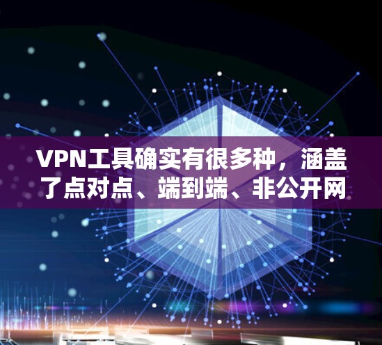 VPN工具确实有很多种，涵盖了点对点、端到端、非公开网络等多种方式。以下是一些常见的VPN工具及其特点，供您参考