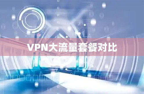 VPN大流量套餐对比