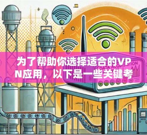 为了帮助你选择适合的VPN应用,以下是一些关键考虑因素和推荐 为了帮助你选择适合的VPN应用,以下是一些关键考虑因素和推荐