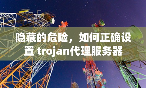 隐藏的危险，如何正确设置 trojan代理服务器