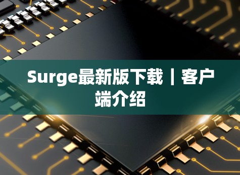 Surge最新版下载｜客户端介绍