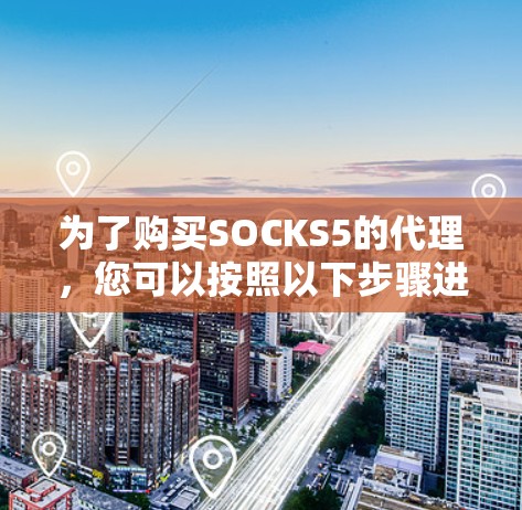 为了购买SOCKS5的代理，您可以按照以下步骤进行
