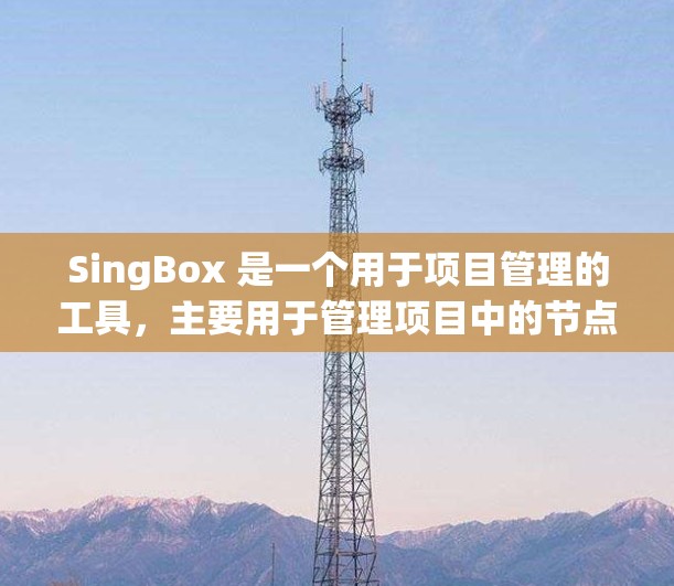 SingBox 是一个用于项目管理的工具，主要用于管理项目中的节点（如任务、资源、用户等）在SingBox 中，节点的设置可以通过界面操作来完成。以下是SingBox 中节点设置的详细步骤